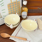 Japanese Cat Ceramic Dessert Bowl - Modomu