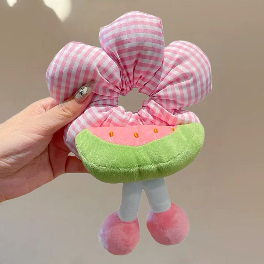 Doll Flower Scrunchie Hair Tie - Modomu
