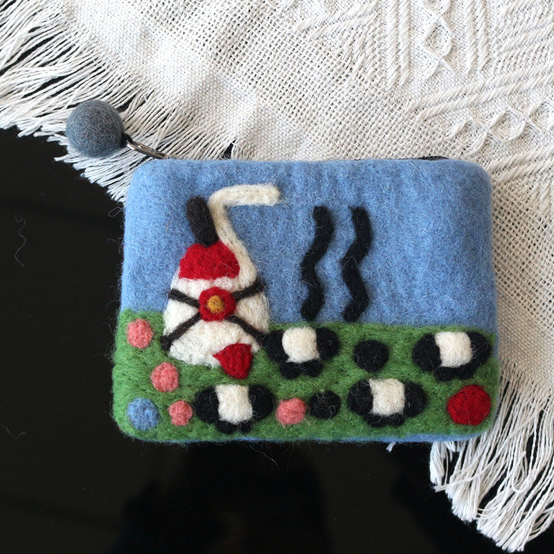 Handmade Sheep Coin Pouch - Modomu