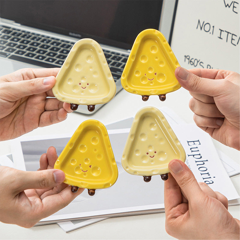 Creative Ceramic Cheese Plate Ornament - Modomu