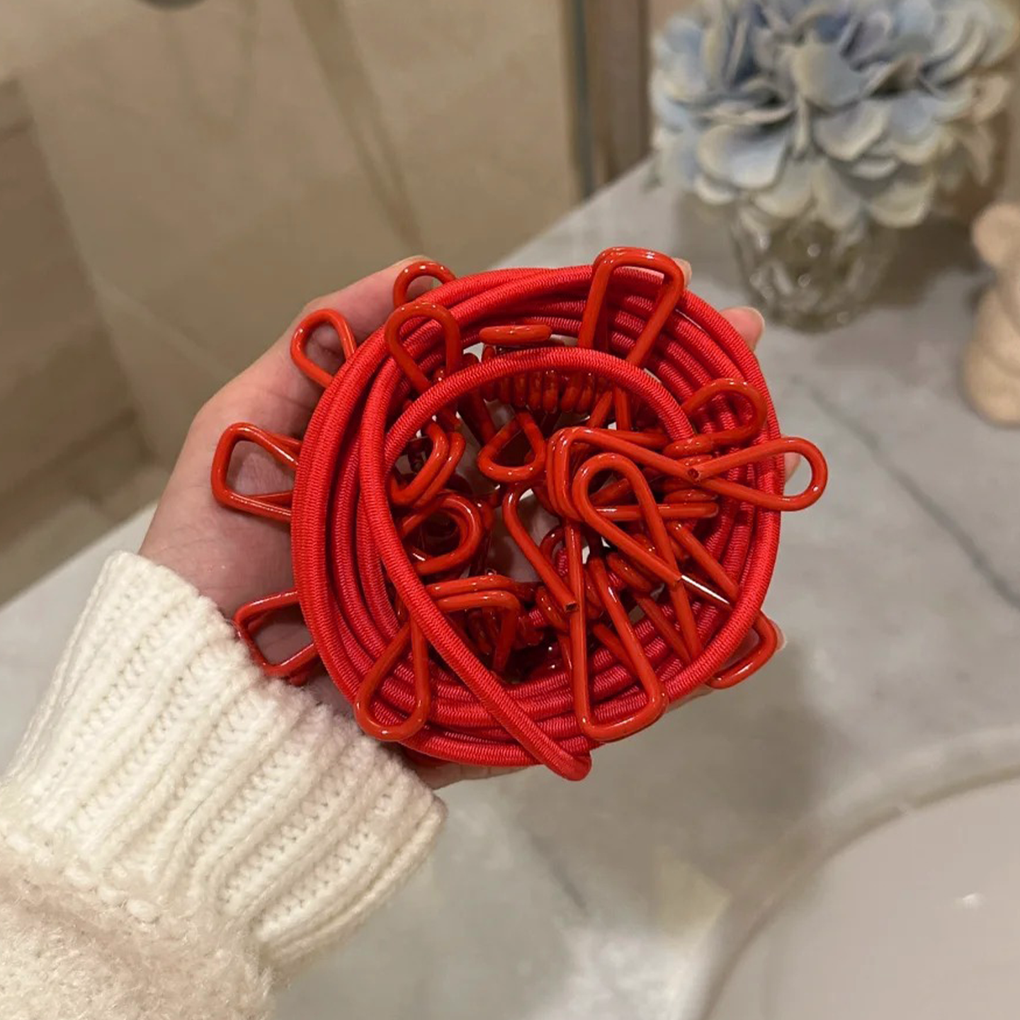 Foldable Portable Travel Clothesline