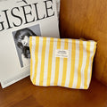 Striped Cosmetic Bag Organizer - Modomu
