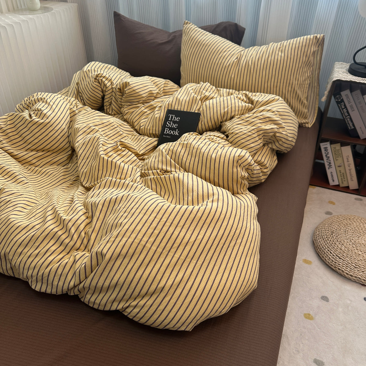 Vintage Stripe Bedding Set