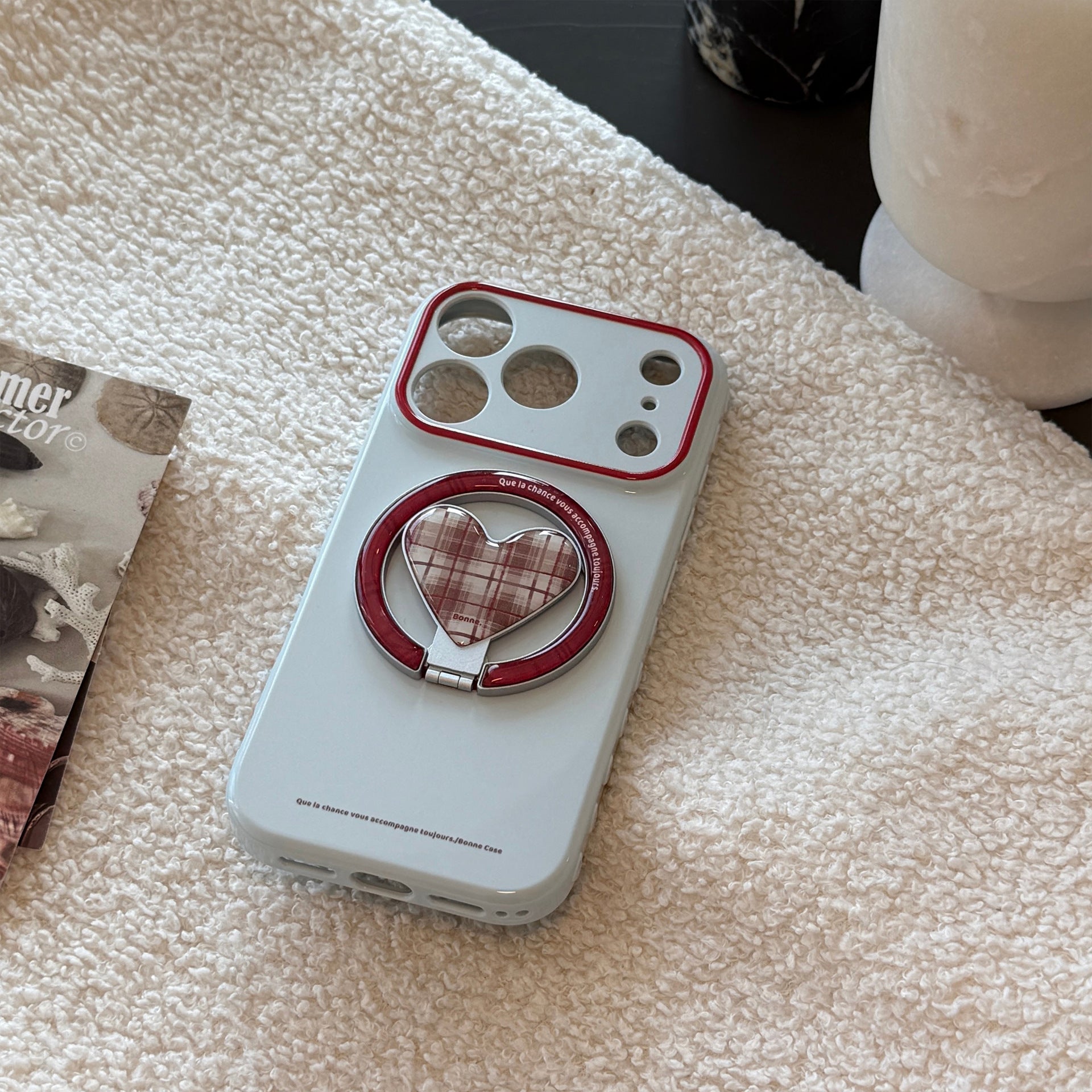 Retro Plaid Magnetic Phone Case - Modomu