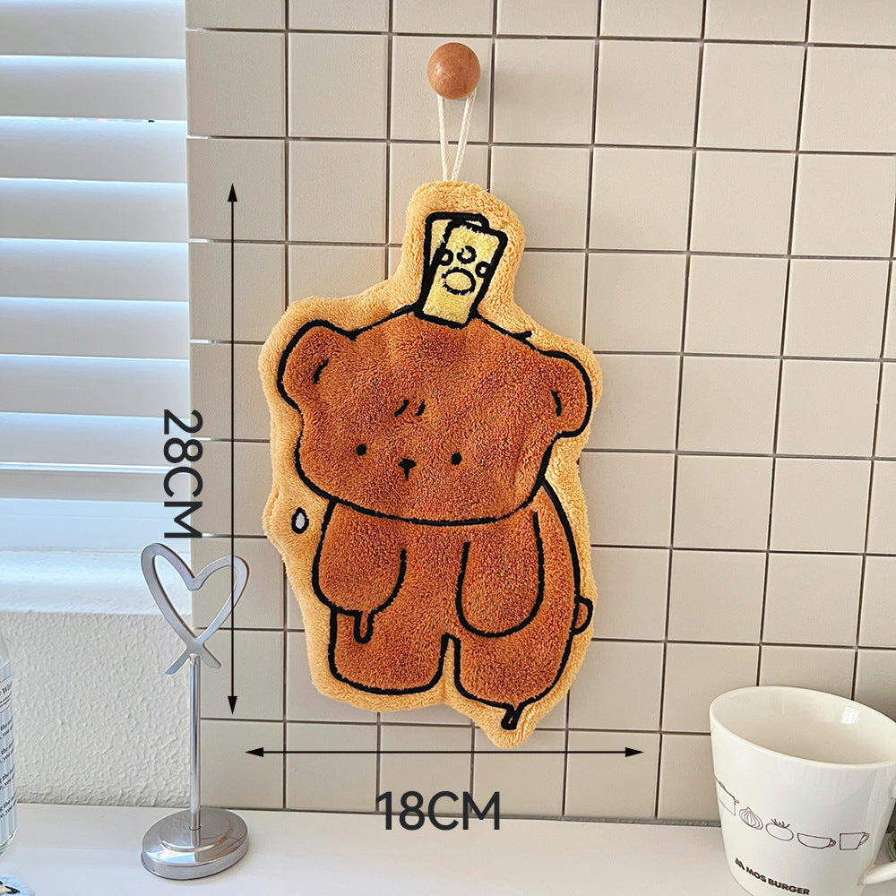 Cartoon Hanging Hand Towel - Thickened design - Modomu