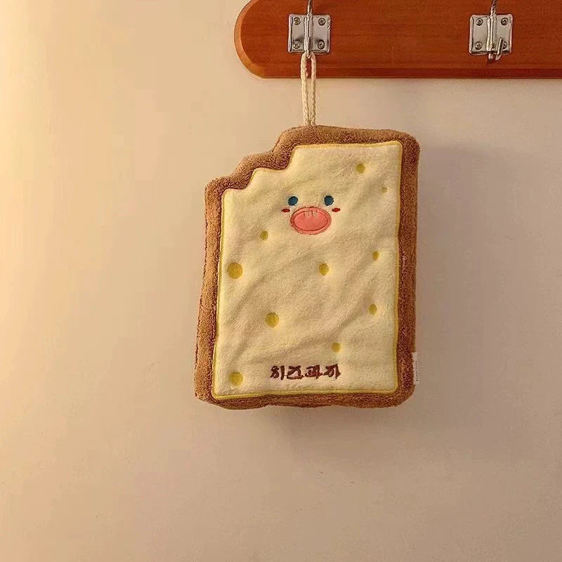 Cheese Shaped Hanging Hand Towel - Modomu