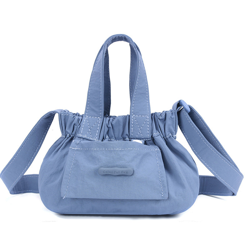Foldable Ruched Crossbody