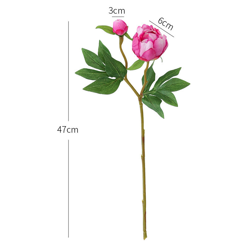 Single Stem Peony Artificial