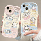 Pet Doodle Wavy iPhone Case