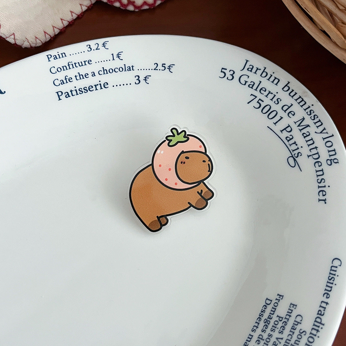 Cartoon Acrylic Reward Brooch - Modomu