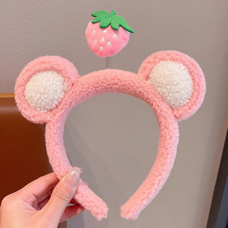 Cute Bear Plush Headband - Modomu