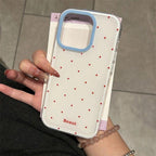 Tiny Dot Glossy iPhone Case