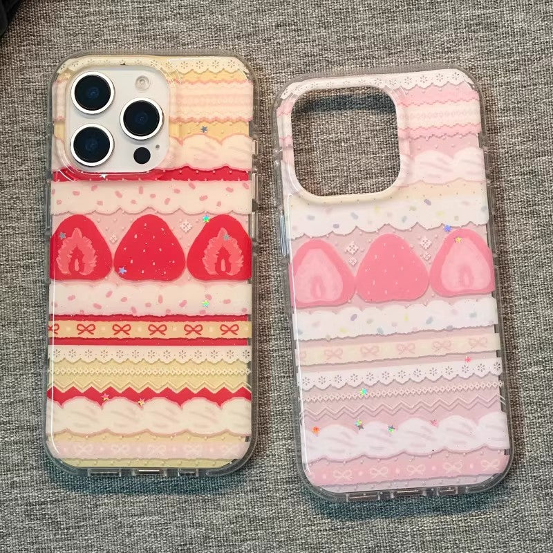 Strawberry Cream Cake Phone Case