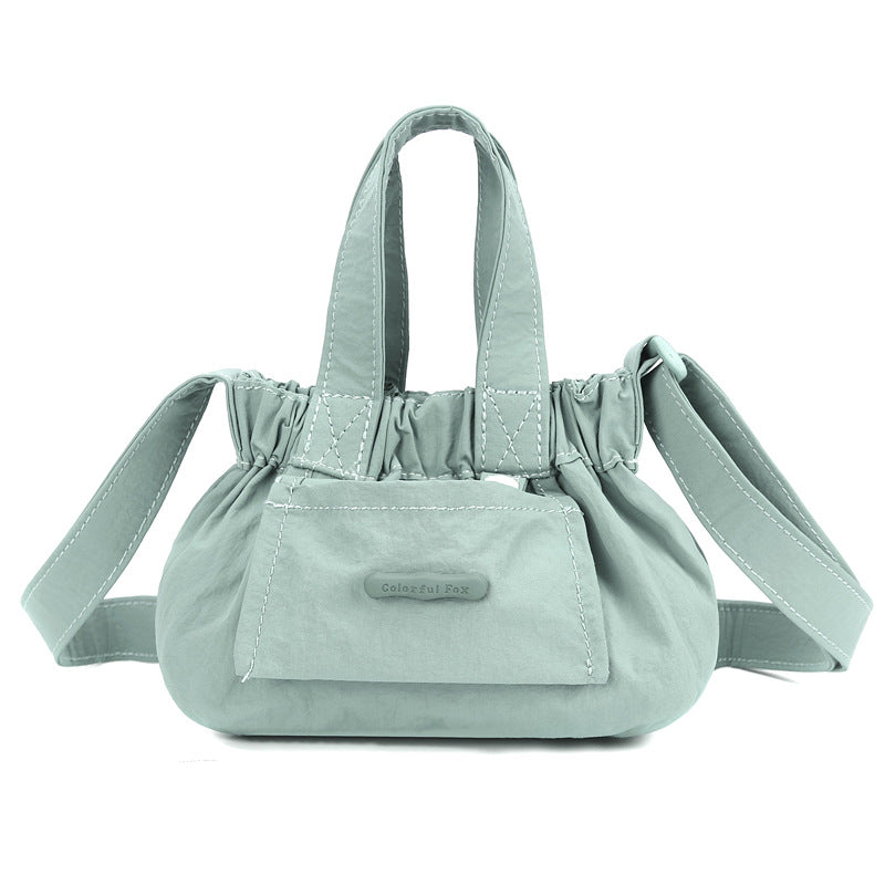 Foldable Ruched Crossbody