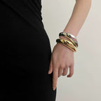 Irregular Metal Open Couple Bracelet - Modomu