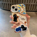 Yarn Kitty Silicone iPhone Case