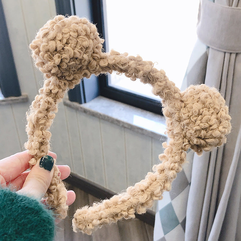 Cute Bear Plush Headband - Modomu