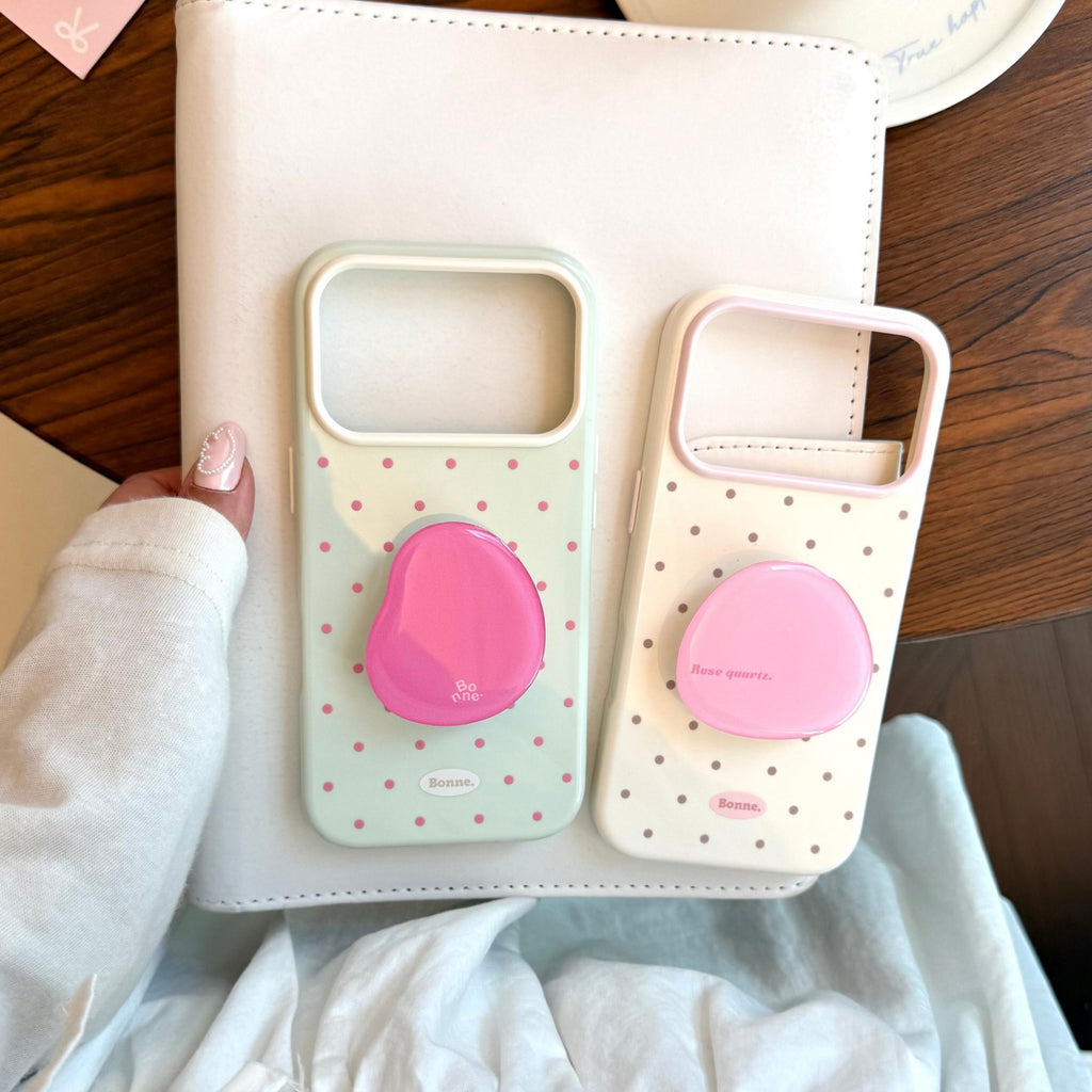 Macaron Polka Dot iPhone Case