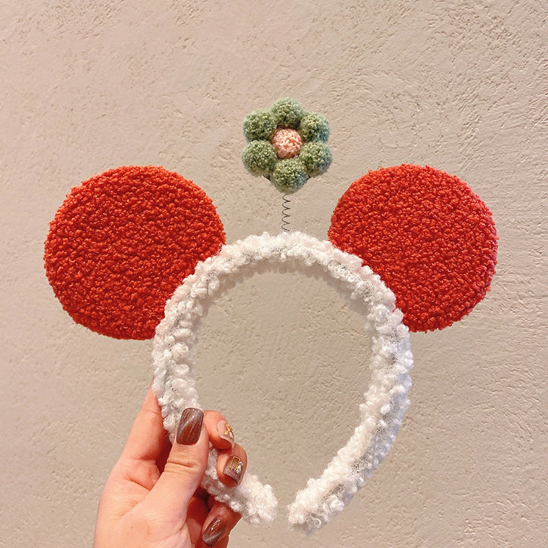 Cute Bear Plush Headband - Modomu