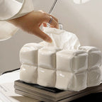 Ceramic Tissue Box Drawer Organizer - Modomu