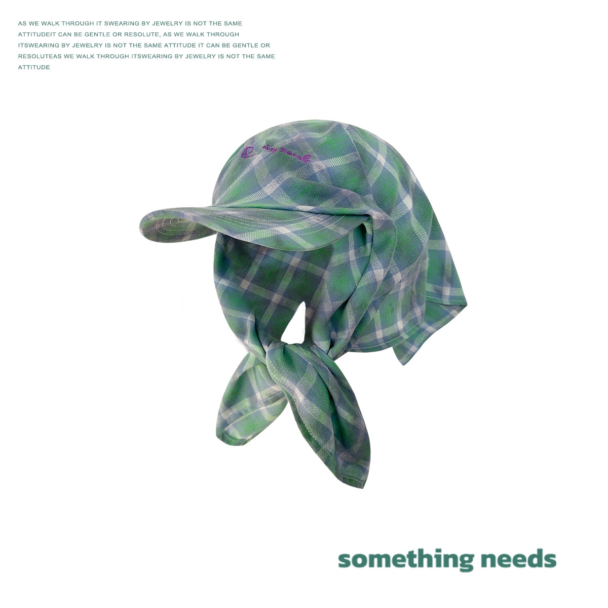 Plaid Retro Baseball Cap - Modomu