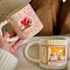 Ceramic Puppy Relief Mug - Modomu