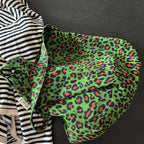 Leopard Canvas Slouch Bag