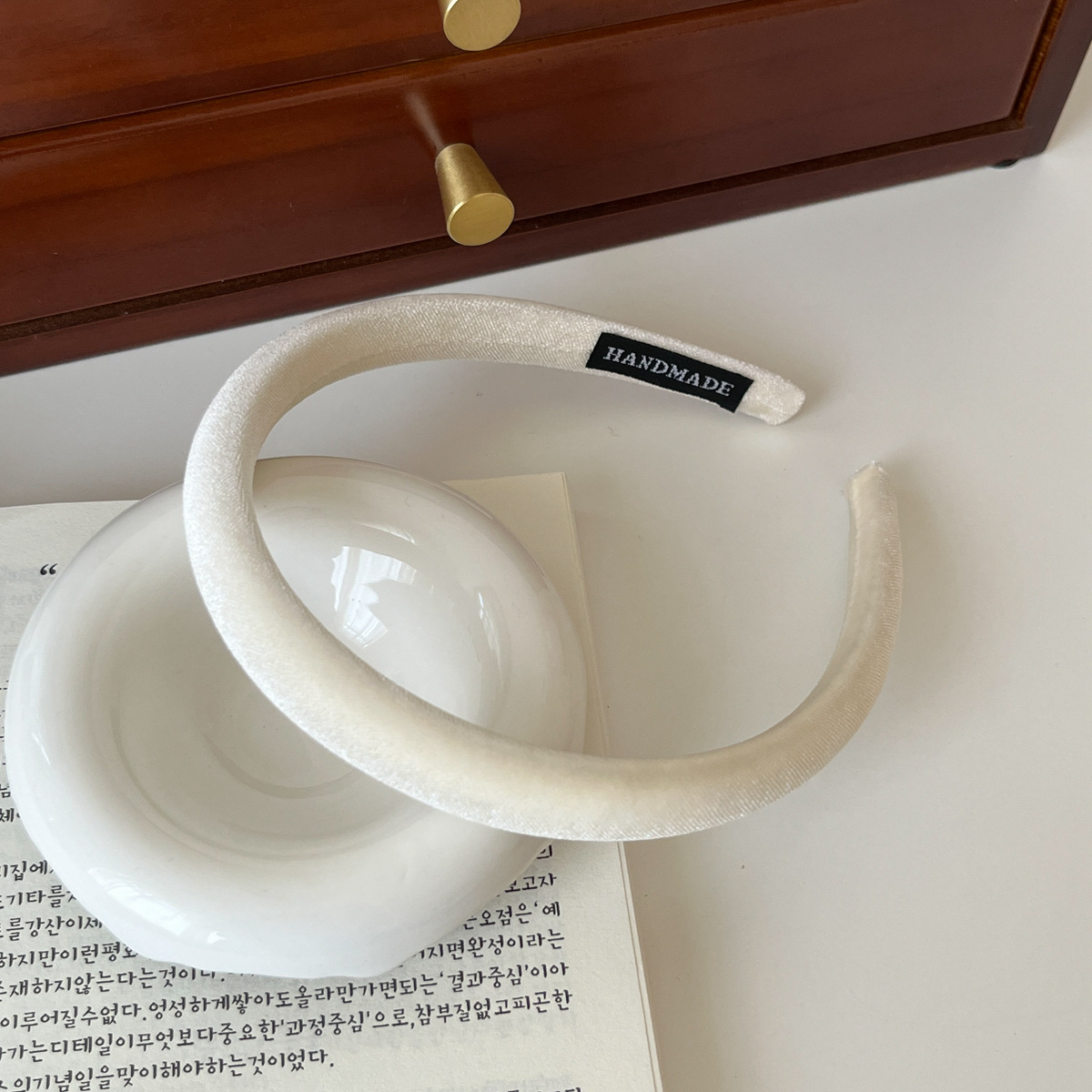 Velvet Retro Thin Headband - Modomu