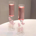Butterfly Bow Tie Champagne Goblet - Modomu