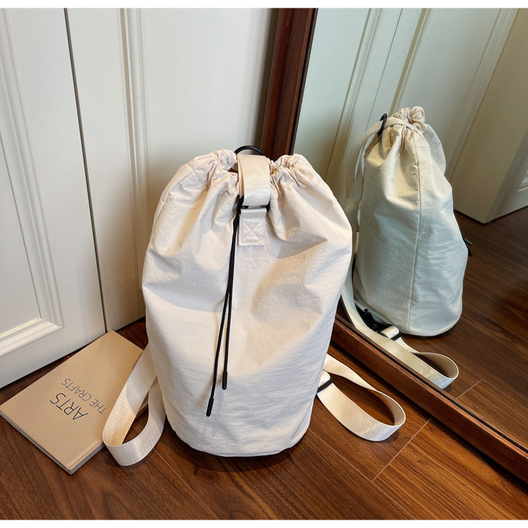 Drawstring Bucket Backpack