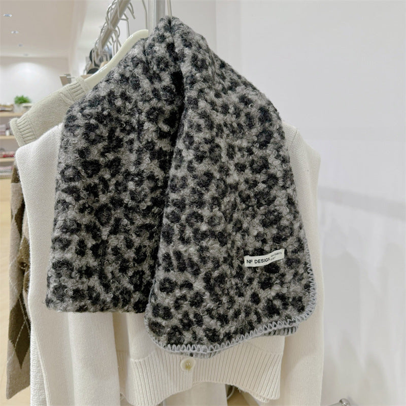Leopard Print Winter Scarf - Modomu