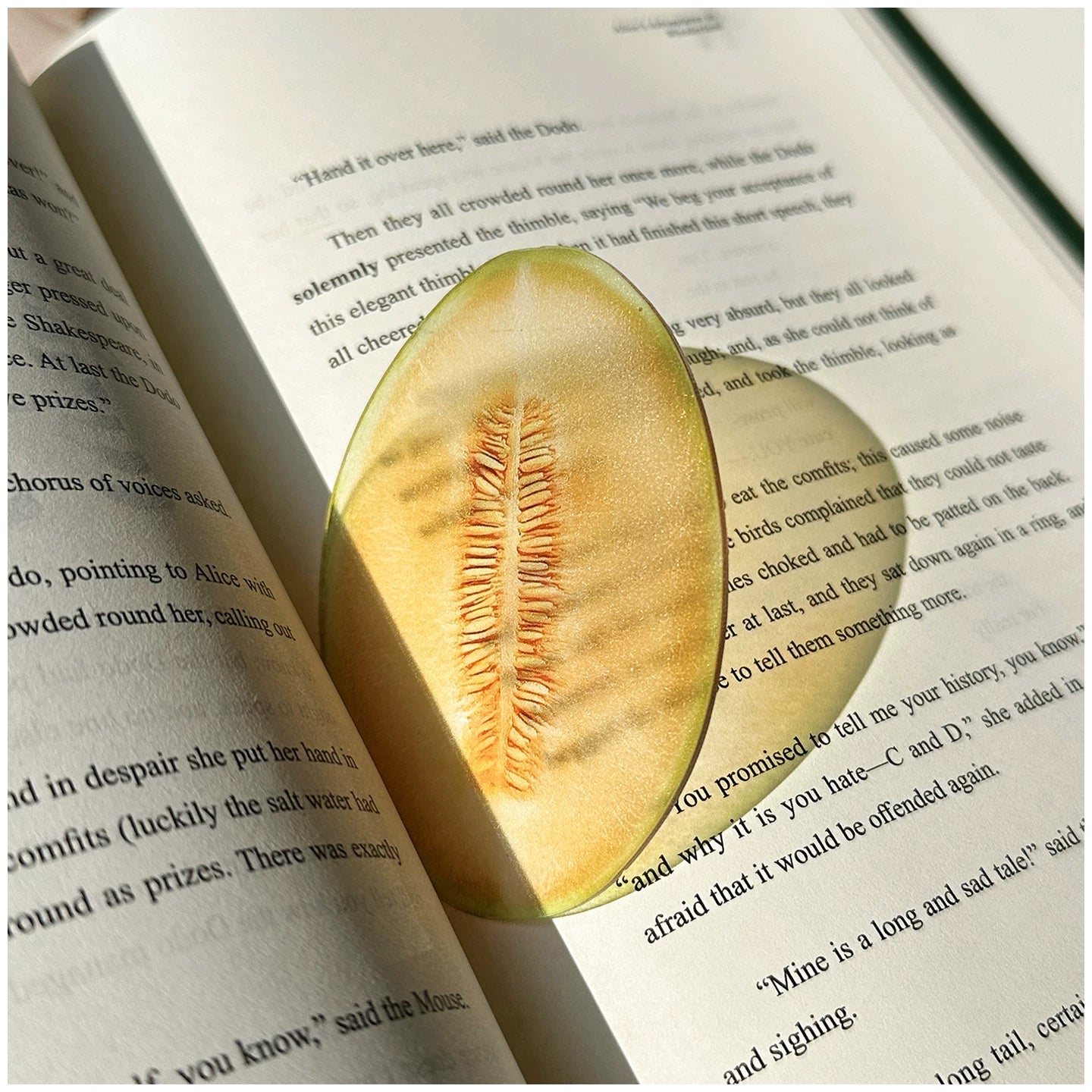 Acrylic Fruit Illustration Bookmark - Modomu