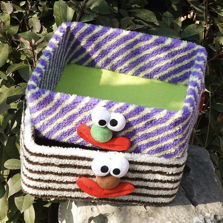 Desktop Storage Basket Clown Design - Modomu