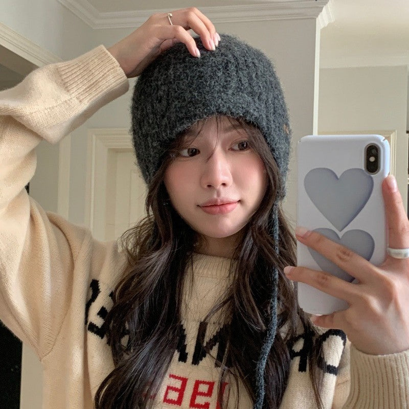 Knitted Balaclava Hat With Coverage