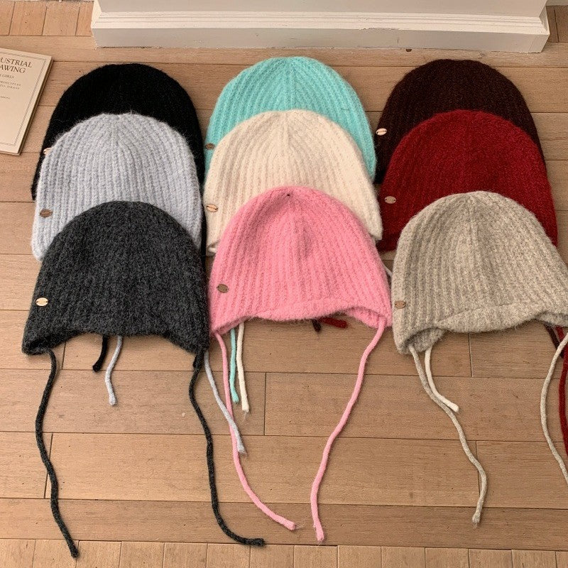 Knitted Balaclava Hat With Coverage