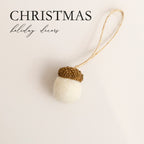 Felt Acorn Ball Craft Ornaments - Modomu