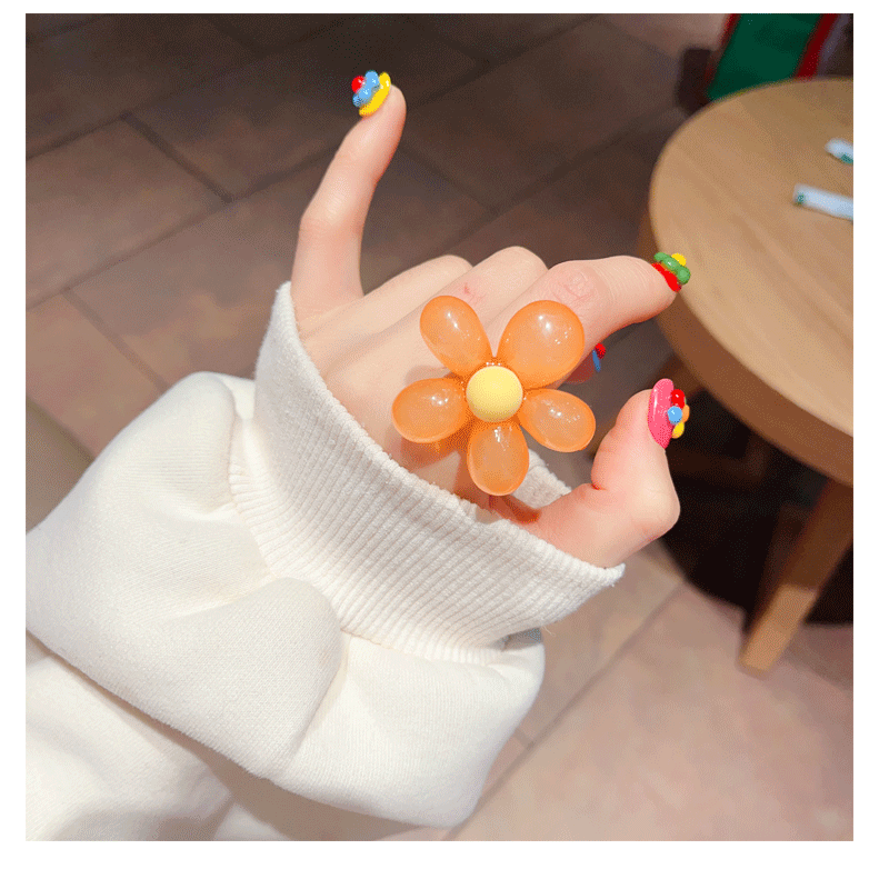 Flocking Heart Pearl Ring - Modomu