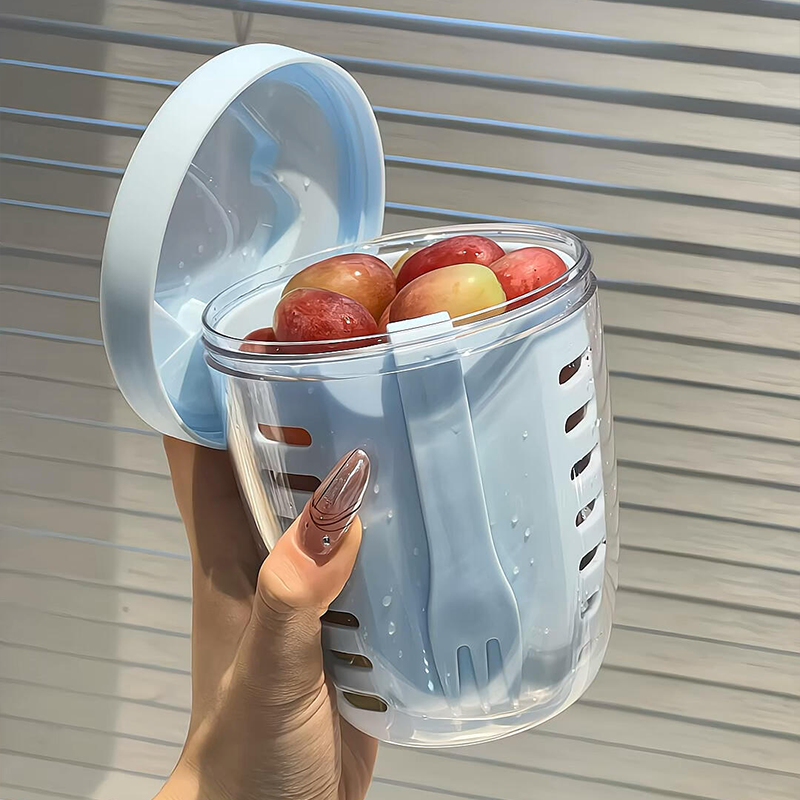 Fruit Cup with Built-In Fork - Modomu