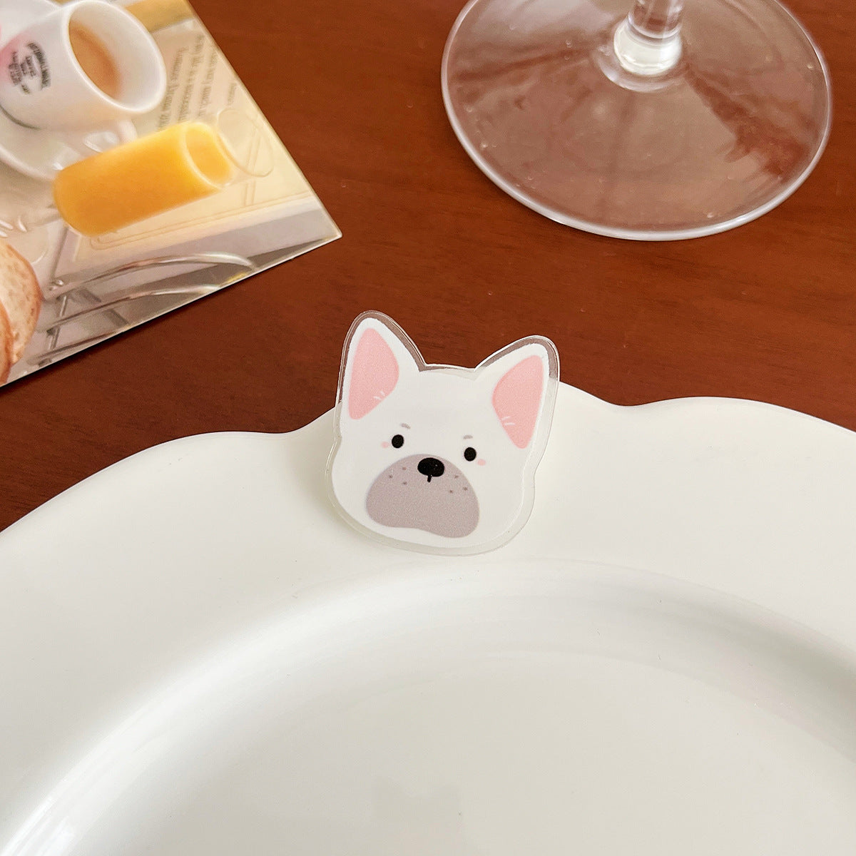 Cute Dog Acrylic Brooch - Modomu