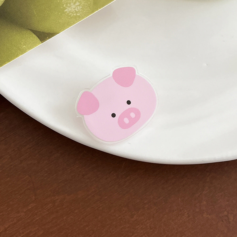 Cartoon Elephant Acrylic Brooch - Modomu