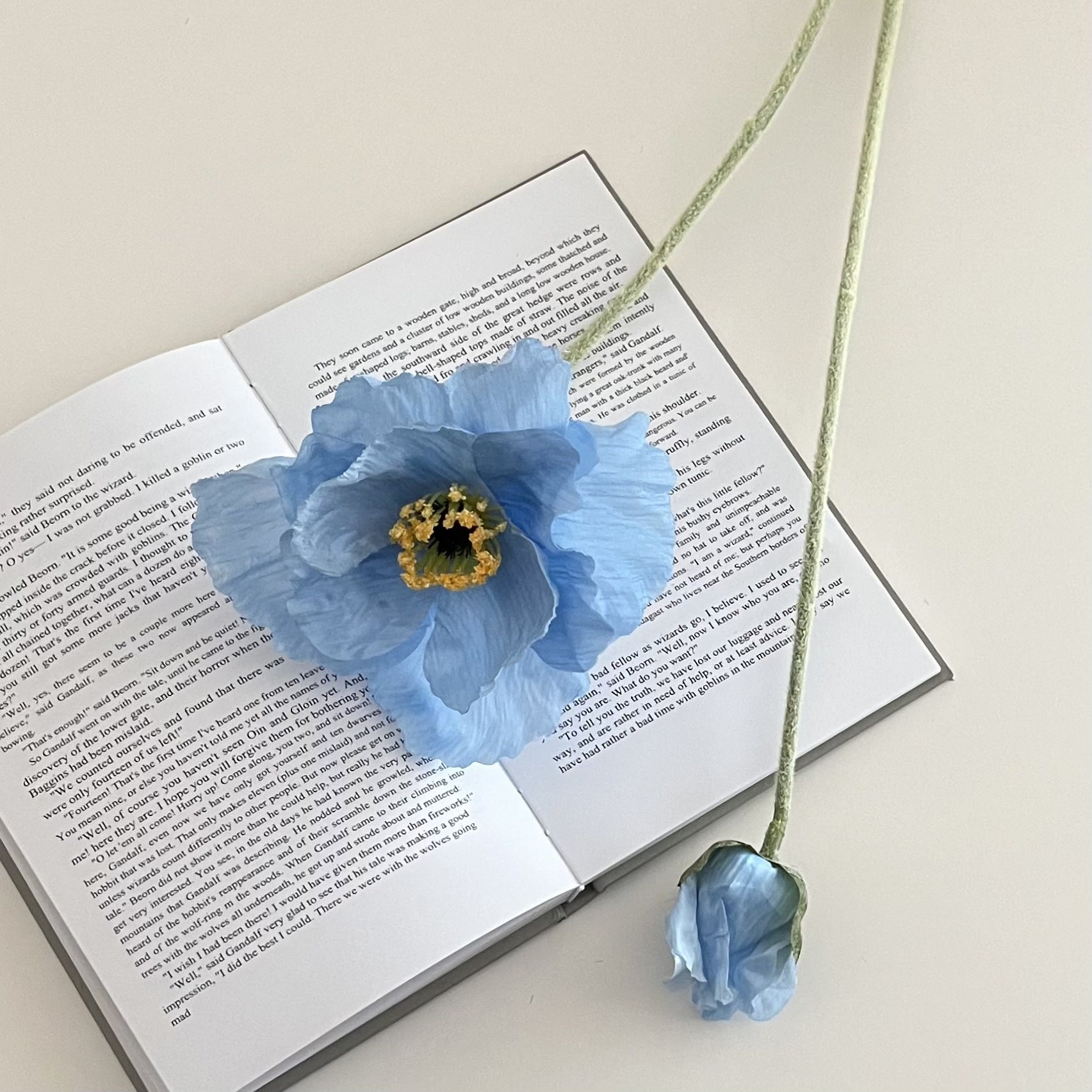 Realistic Poppy Silk Stems - Modomu