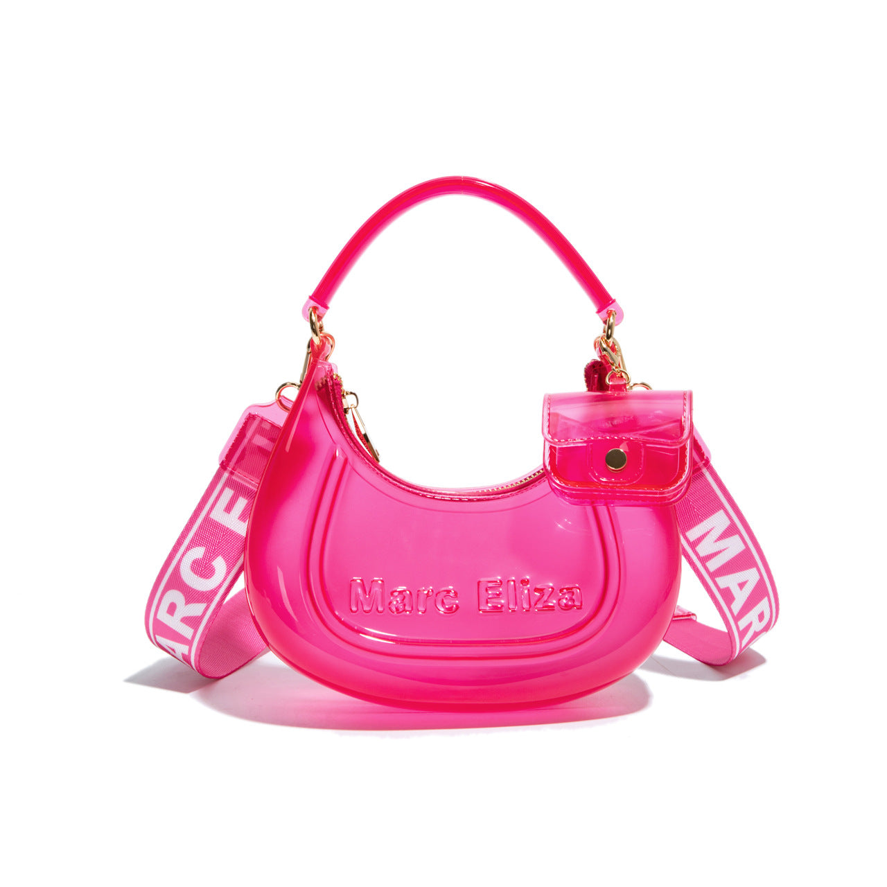 Transparent Jelly Crossbody Bag