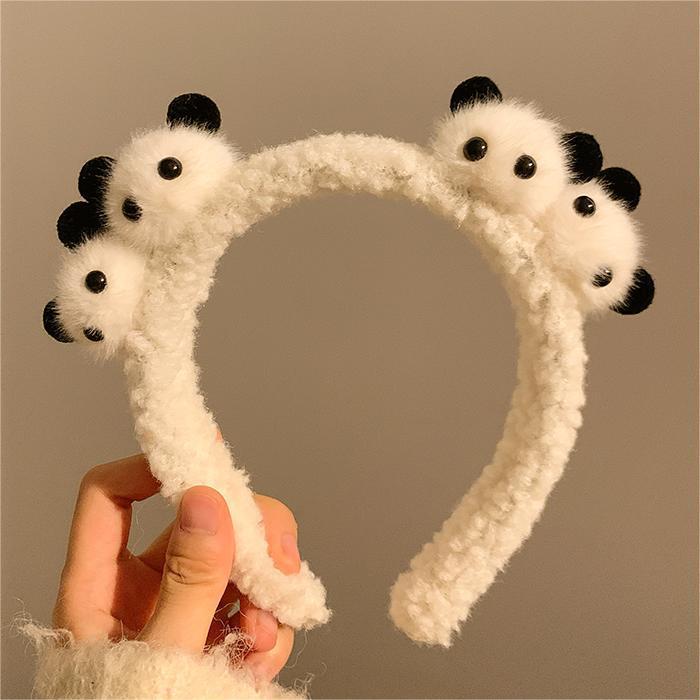 Cute Bear Plush Headband - Modomu