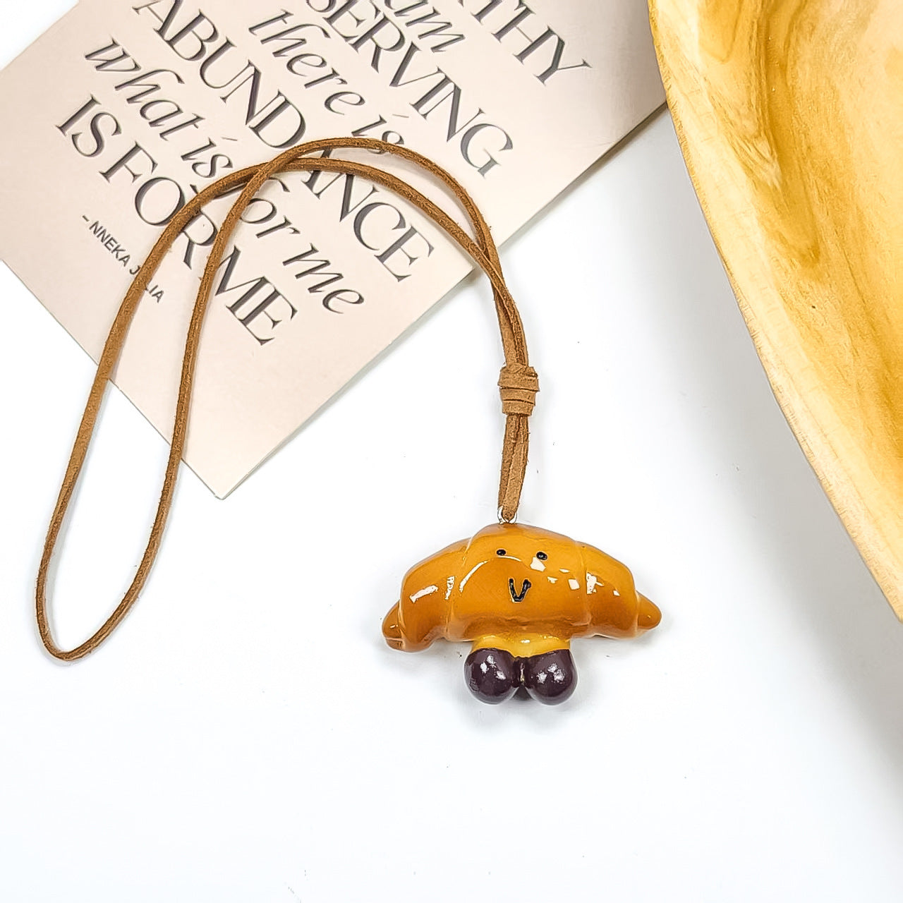 Croissant Pendant Necklace Chain - Modomu