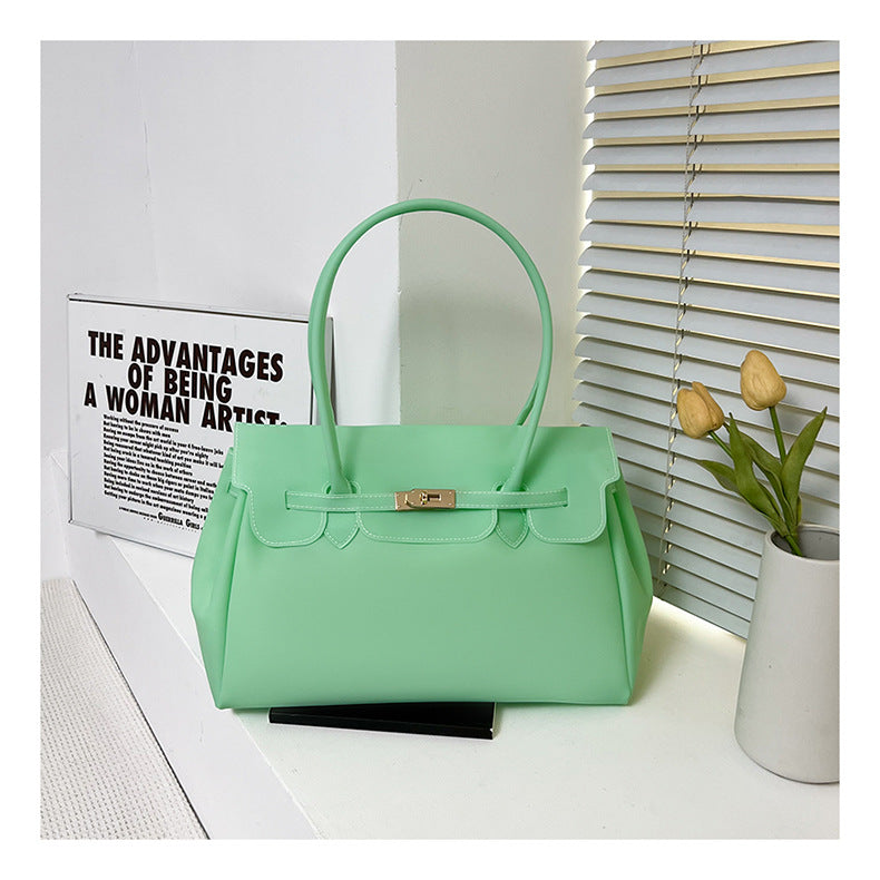 Glossy Jelly Handbag