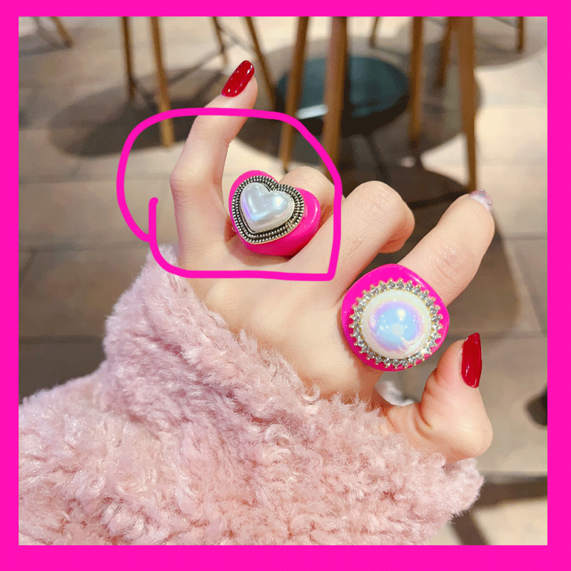 Personalized Pearl Detail Ring - Modomu