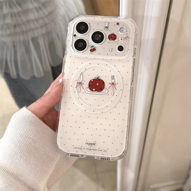 Red Apple Dinner Phone Case