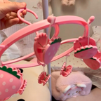 Strawberry Sock Clips Organizer