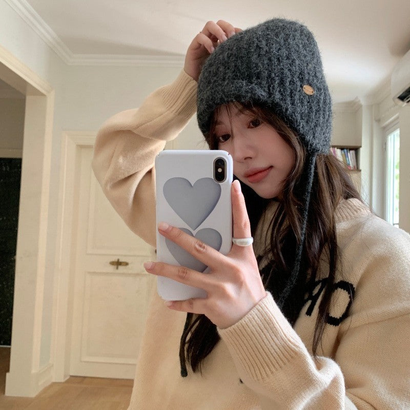 Knitted Balaclava Hat With Coverage