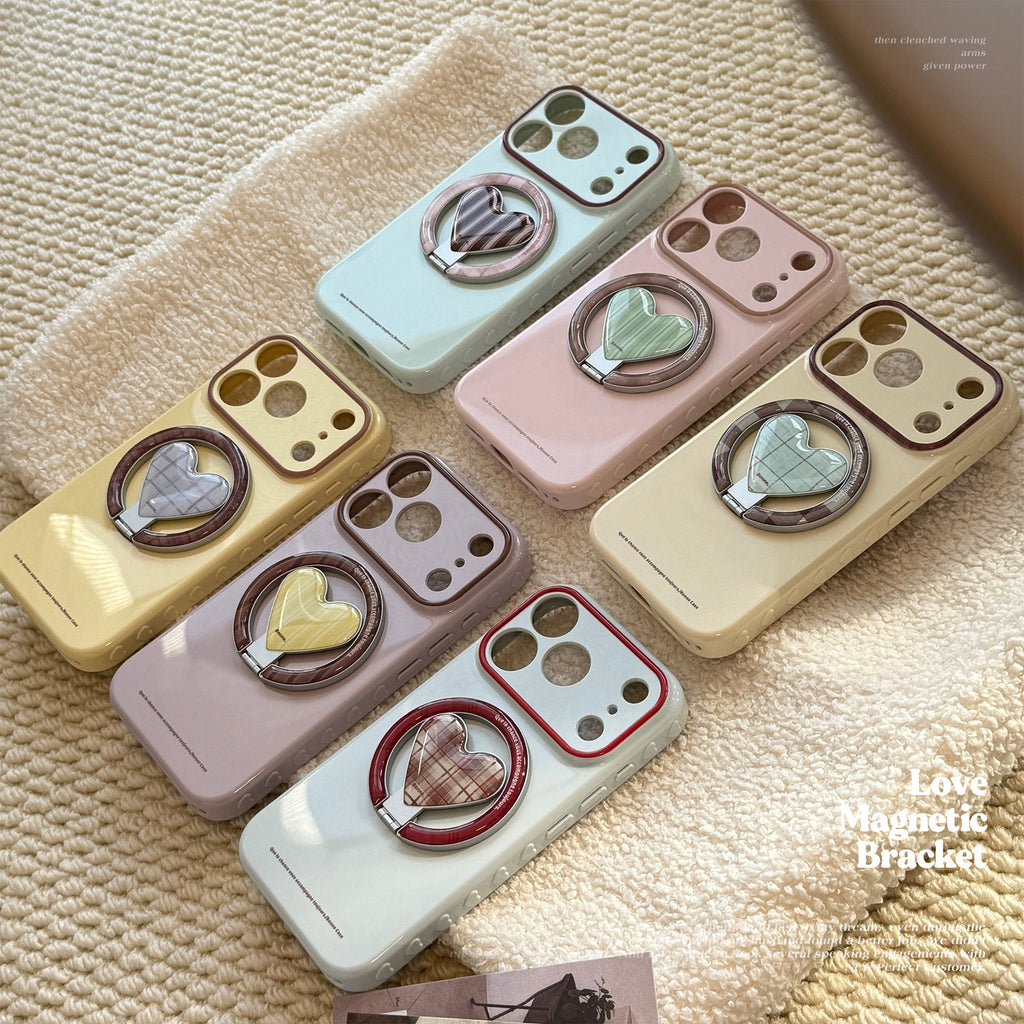 Retro Plaid Magnetic Phone Case - Modomu